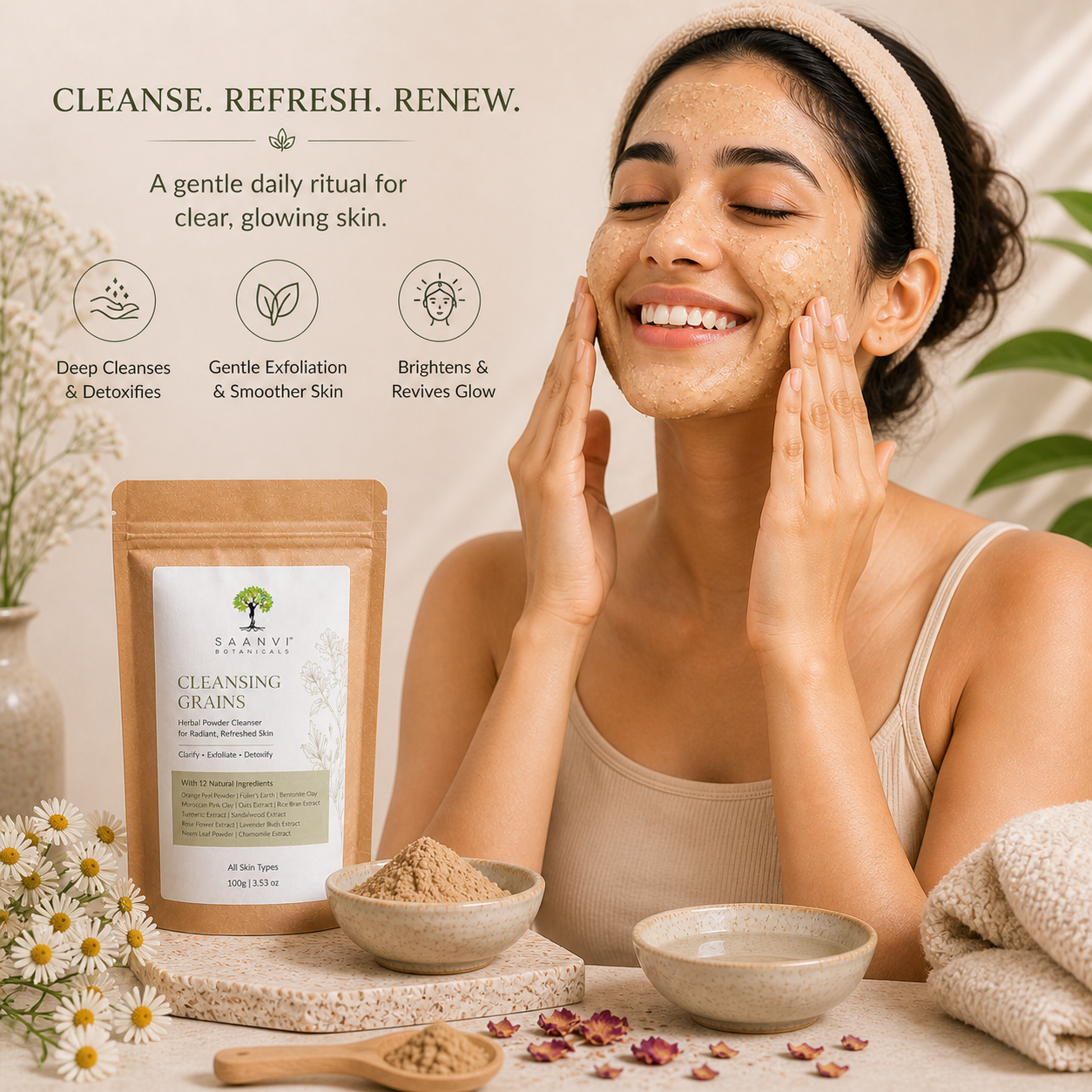 NATURAL CLEANSING GRAINS